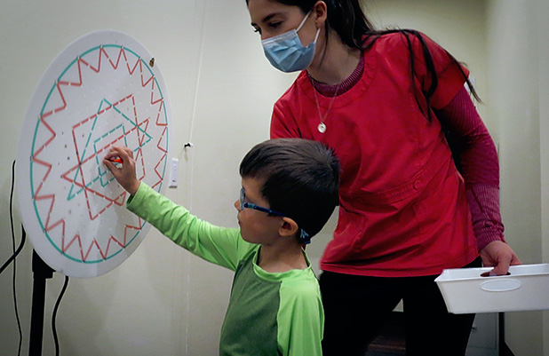 vision therapy kid